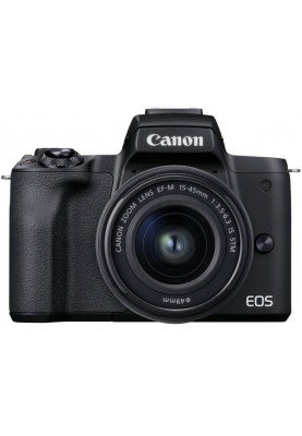 Canon Цифрова  фотокамера EOS M50 Mk2 + 15-45 IS STM Kit Black