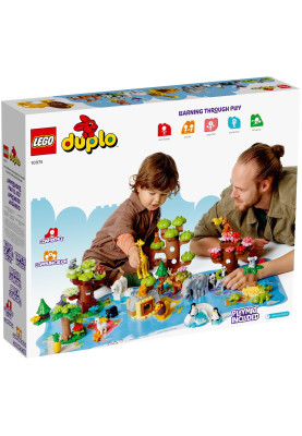 LEGO Конструктор DUPLO Town Дикі тварини світу