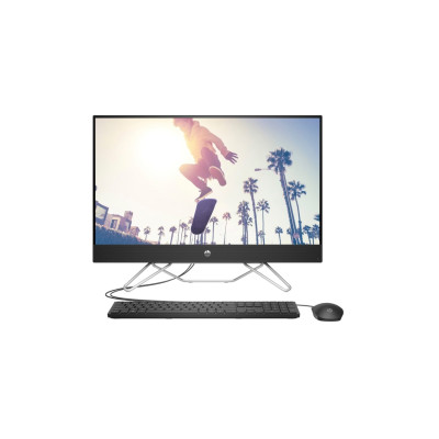 HP Комп'ютер персональний моноблок All-in-One 27" FHD IPS AG, AMD R5-5500U, 8GB, F512GB, UMA, WiFi, кл+м, DOS, чорний