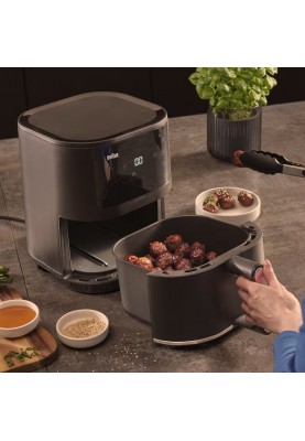 Braun Мультипіч MultiFry 3 1500Вт, чаша-4,3л, сенсорне кер., 7 авто. програм, пластик, чорний