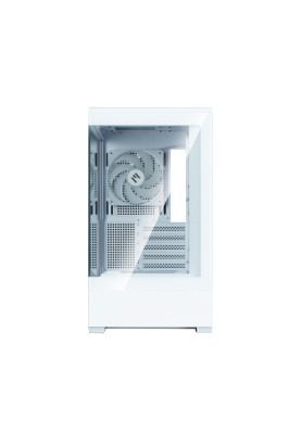 Zalman Корпус P30 White V2, без БР, 1xUSB3.0, 1хUSB Type-C, 3x120мм ARGB, TG Front/Side Panel, mATX, білий