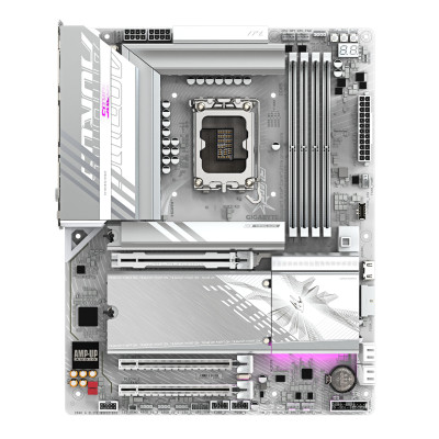 Gigabyte Материнська плата Z89 AORUS ELITE WF7 ICE s1851 Z890 4xDDR5 M.2 Wi-Fi BT HDMI DP ATX