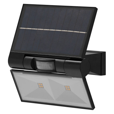 Osram Світильник автономний OSRAM ENDURA STYLE SOLAR DOUBLE 2.9Вт 3000К 380Лм IP44 чорний