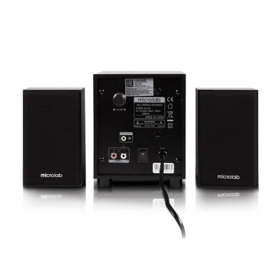 Microlab Акустична система M-105 2.1, 10W, mini-jack, чорний Microlab Акустична система M-105 2.1, 10W, mini-jack, чорний