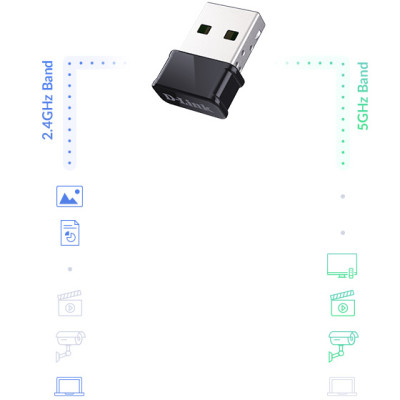D-Link WiFi-адаптер DWA-181 AC1300, USB