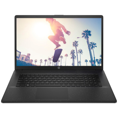 HP Ноутбук 17-CP2001ua 17.3" FHD IPS AG, AMD R5-7520U, 8GB, F512GB, UMA, DOS, чорний
