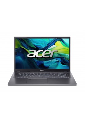 Acer Ноутбук Aspire 17 A17-51M 17.3" FHD IPS, Intel 5-120U, 16GB, F512GB, UMA, Lin, сірий