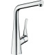 Hansgrohe Змішувач для кухні Metris, довж.виливу - 219мм, поворотний, 1важіль, KM320, хром