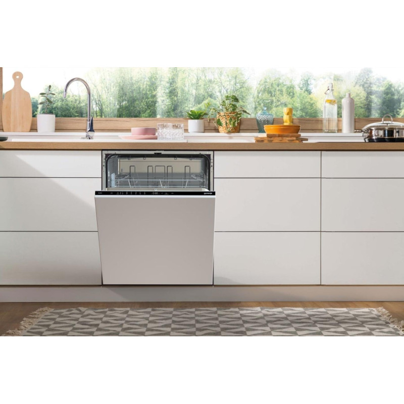 Gorenje Посудомийна машина вбудовувана, 13компл., A++, 60см, AquaStop, 2 кошика, білий