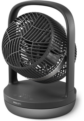 Philips Вентилятор Philips настільний Series 3000, 22см, 27Вт, таймер, поворот 180, чорний