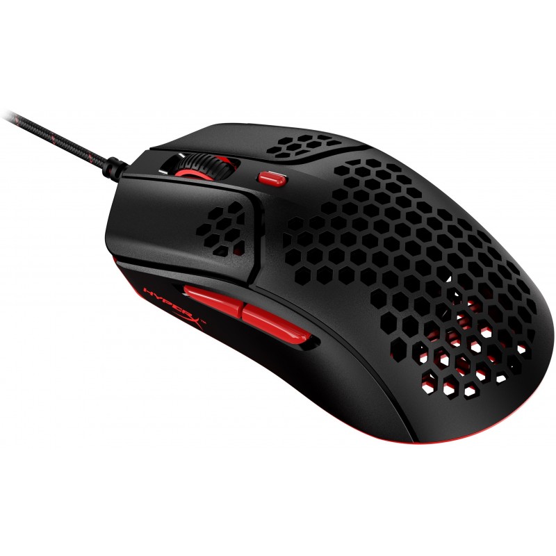 HyperX Миша Pulsefire Haste USB, Black/Red