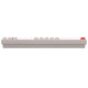 Keychron Клавіатура механічна K2 84Key, Gateron G PRO Blue, BT/USB-A, EN/UKR, No Led, Grey