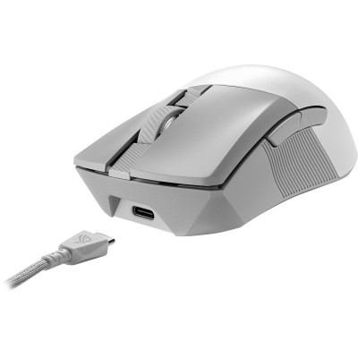 ASUS Миша ROG Gladius III AimPoint RGB USB/WL/BT White ASUS Миша ROG Gladius III AimPoint RGB USB/WL/BT White