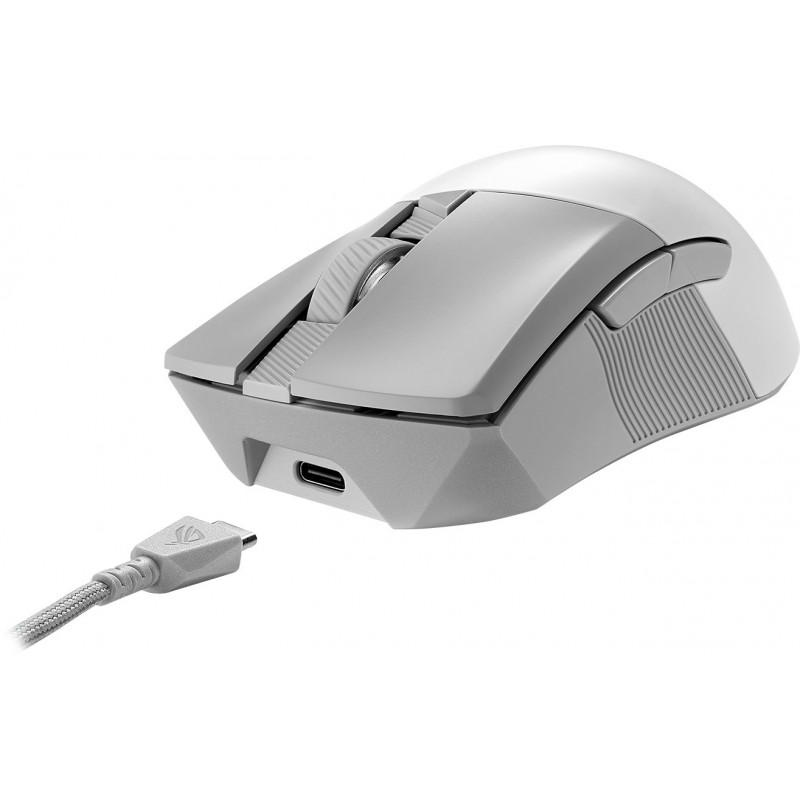 ASUS Миша ROG Gladius III AimPoint RGB USB/WL/BT White