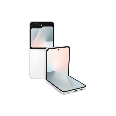 Samsung Смартфон Galaxy Flip 7 FE 5G (F761) 6.7"/3.4" 8/256ГБ, 1SIM, 4000мА•рік, білий