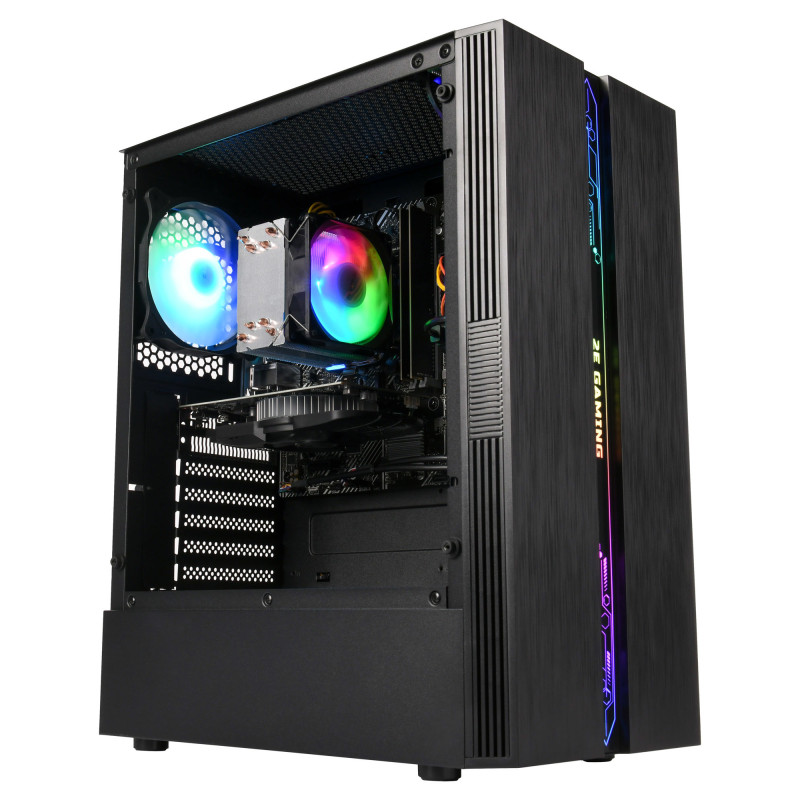2E Комп’ютер персональний 2E Complex Gaming Intel i5-12400F/H610/16/500F+1000/NVD1030-2/FreeDos/2E-G2107-500/500W