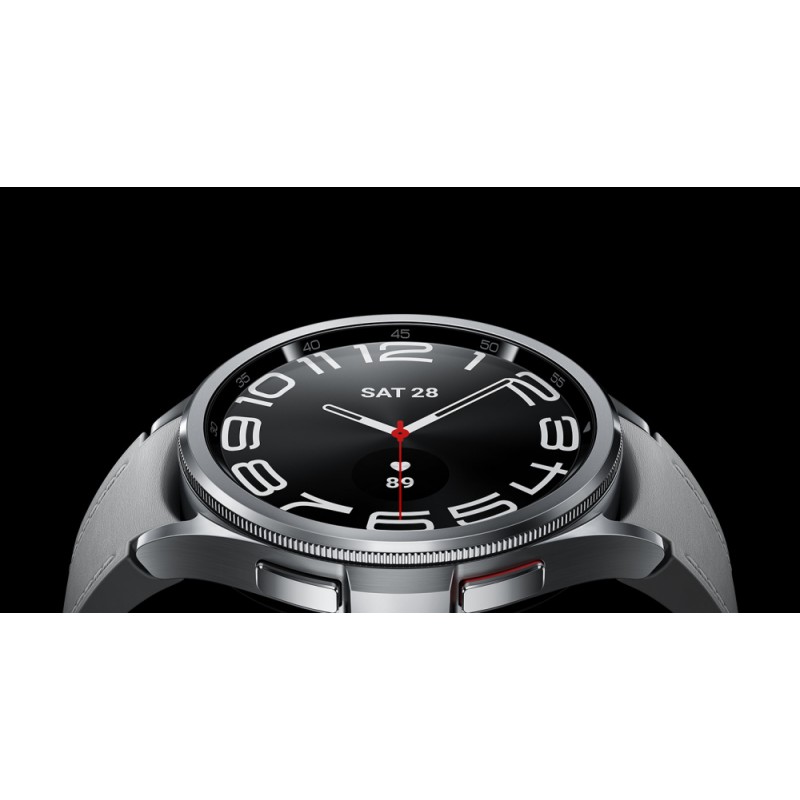 Samsung Смарт-годинник Galaxy Watch 6 Classic 47mm (R960) 1.47", сріблястий