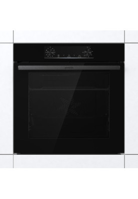 Gorenje Комплект (духовка електрична BO6735E05B + поверхня газова на склі GTW641EB), 743549, чорний