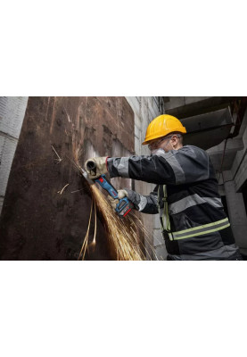Bosch Шліфмашина кутова акумуляторна  GWS 18V-11S 125мм 18В 1x5А·год 0-9000об·хв 1.7кг кейс ЗП GAL1880CV