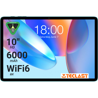 TECLAST Планшет P33 KIT 10,1" 3ГБ, 64ГБ, 6000мА•год, Android, блакитний TECLAST Планшет P33 KIT 10,1" 3ГБ, 64ГБ, 6000мА•год, Android, блакитний