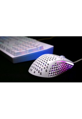 Cherry Xtrfy Миша ігрова M4 RGB USB White