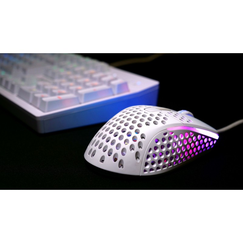 Cherry Xtrfy Миша ігрова M4 RGB USB White