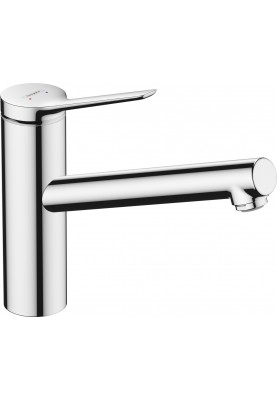 Hansgrohe Змішувач для кухні Zesis M33, довж.виливу - 220мм, поворотний, 1важіль, KM150, хром