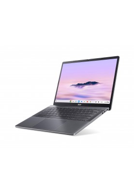 Acer Ноутбук Chromebook Plus CB514-4H 14" FHD IPS, Intel i3-N305, 8GB, F512GB, UMA, ChromeOS, сірий