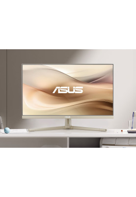 ASUS Монітор 27" VU279CFE-M HDMI, USB-C, Audio, IPS, 100Hz, 1ms, AdaptiveSync, бежевий