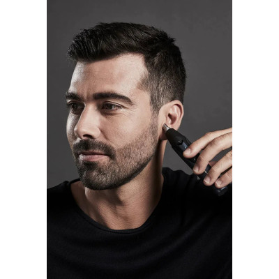 Rowenta Тример Vision, для носа та вух, ААx1, сталь, синій