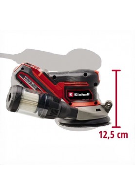 Einhell Шліфмашина ексцентрикова акумуляторна TP-RS 18/32 Li BL - Solo PXC 18В безщітков d125мм 1.12кг без АКБ та ЗП