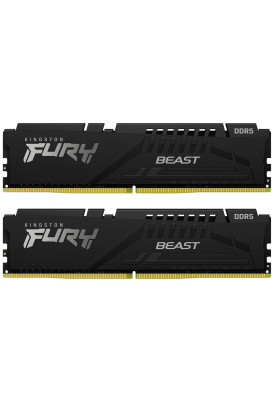 Kingston Пам'ять ПК DDR5 32GB KIT (16GBx2) 6000 FURY Beast EXPO