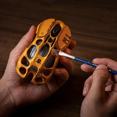GravaStar Миша GravaStar Mercury M1 Pro, magnesium alloy body, BT/WL/USB-A, RGB, Battle-Worn Yellow GravaStar Миша GravaStar Mercury M1 Pro, magnesium alloy body, BT/WL/USB-A, RGB, Battle-Worn Yellow