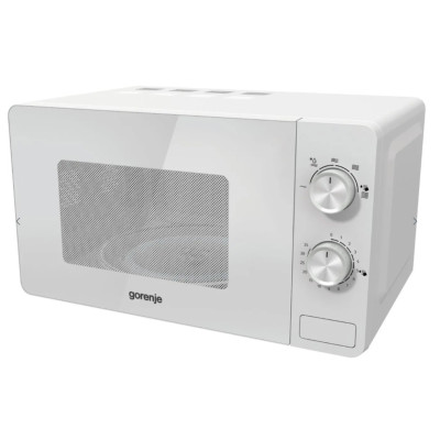 Gorenje Мікрохвільова піч, 20л, міх. кер., 800Вт, білий