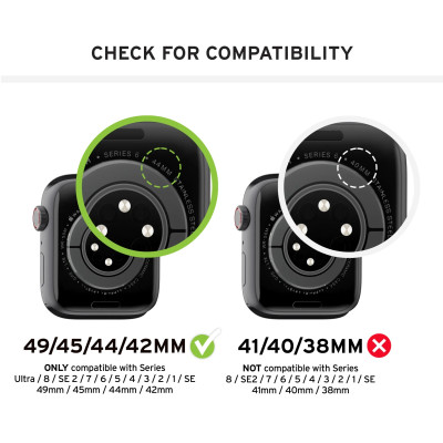 UAG Ремінець для Apple Watch Ultra 49/45/44/42mm Scout, Foliage Green