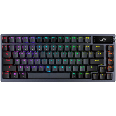 ASUS Клавіатура ROG Azoth RGB 81key NX RD USB/WL/BT EN Black