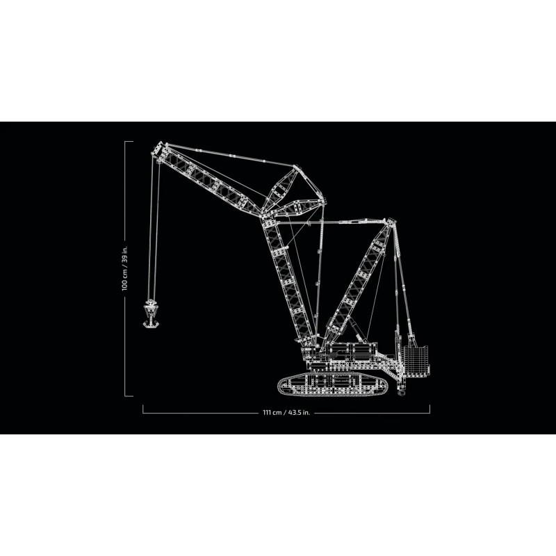 LEGO Конструктор Technic Гусеничний підйомний кран Liebherr LR 13000