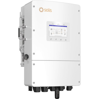 Solis Гібридний інвертор трифазний S6 12кВт, 2xMPPT, DC, для LV Batteries