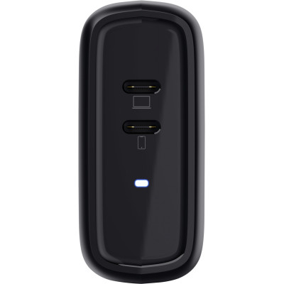 Trust Зарядне пристрій мережевий Maxo 65Вт, 2xUSB-C PD, чорний