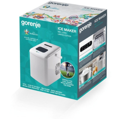 Gorenje Льодогенератор побутовий, 12кг/добу, 1.8л, дисплей, білий
