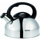 Tefal Чайник зі свистком Tefal, 2.5л, нержавіюча сталь, сталевий, чорний