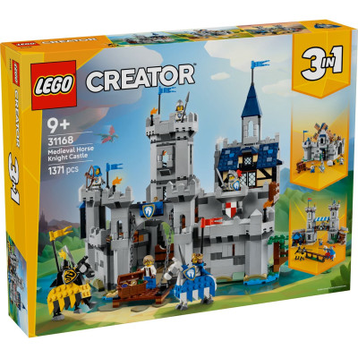 LEGO Конструктор Creator Середньовічний замок із рыцарем на коні