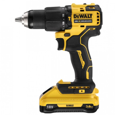 DeWALT Набір із двох акумуляторних інструментів безщіткових дриль-шурупокрут DCD709 шурупокрут ударний DCF809 акб 2х4А·рік ЗП кейс 6.5кг
