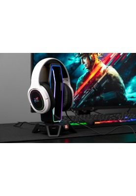 2E Gaming Гарнітура ігрова HG330, 7.1, USB-A, RGB, 2м, білий