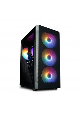 Zalman Корпус I4 TG, без БЖ, 2xUSB3.0, 1xUSB2.0, 4x140мм RGB, VGA 320мм, LCS ready, TG Side Panel, ATX, чорний