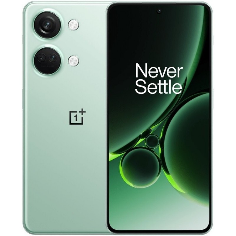 OnePlus Смартфон Nord 3 5G (CPH2493) 6.74" 8/128GB, 2SIM, 5000мА•год, Misty Green