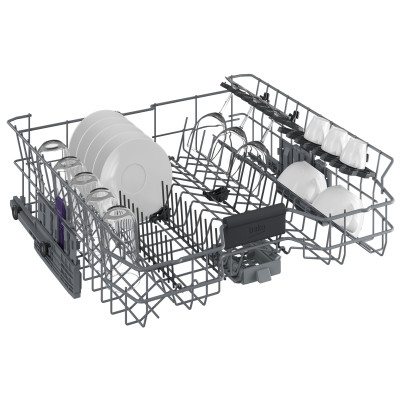 Beko Посудомийна машина вбудована, 15компл., A++, 60см, 3й кошик, білий