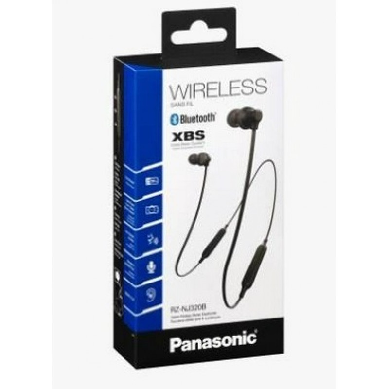 Panasonic Навушники RZ-NJ320BGEK In-ear Wireless Mic Чорний