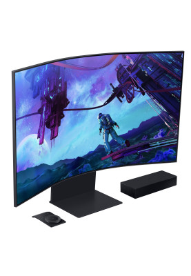 Samsung Монитор 57" Odyssey ARK 2nd Gen. G97NC HDMI, DP, USB, BT, VA, 3840x2160, 165Hz, 1ms