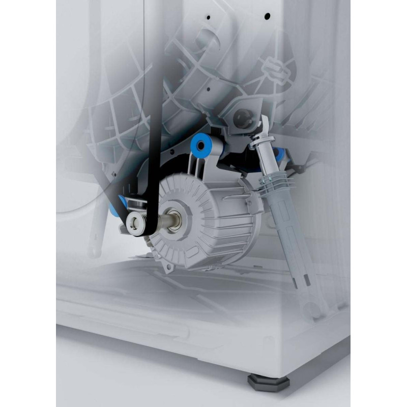 Gorenje Пральна машина фронтальна, 6кг, 1000, C, 43.5см, дисплей, пар, інвертор, білий
